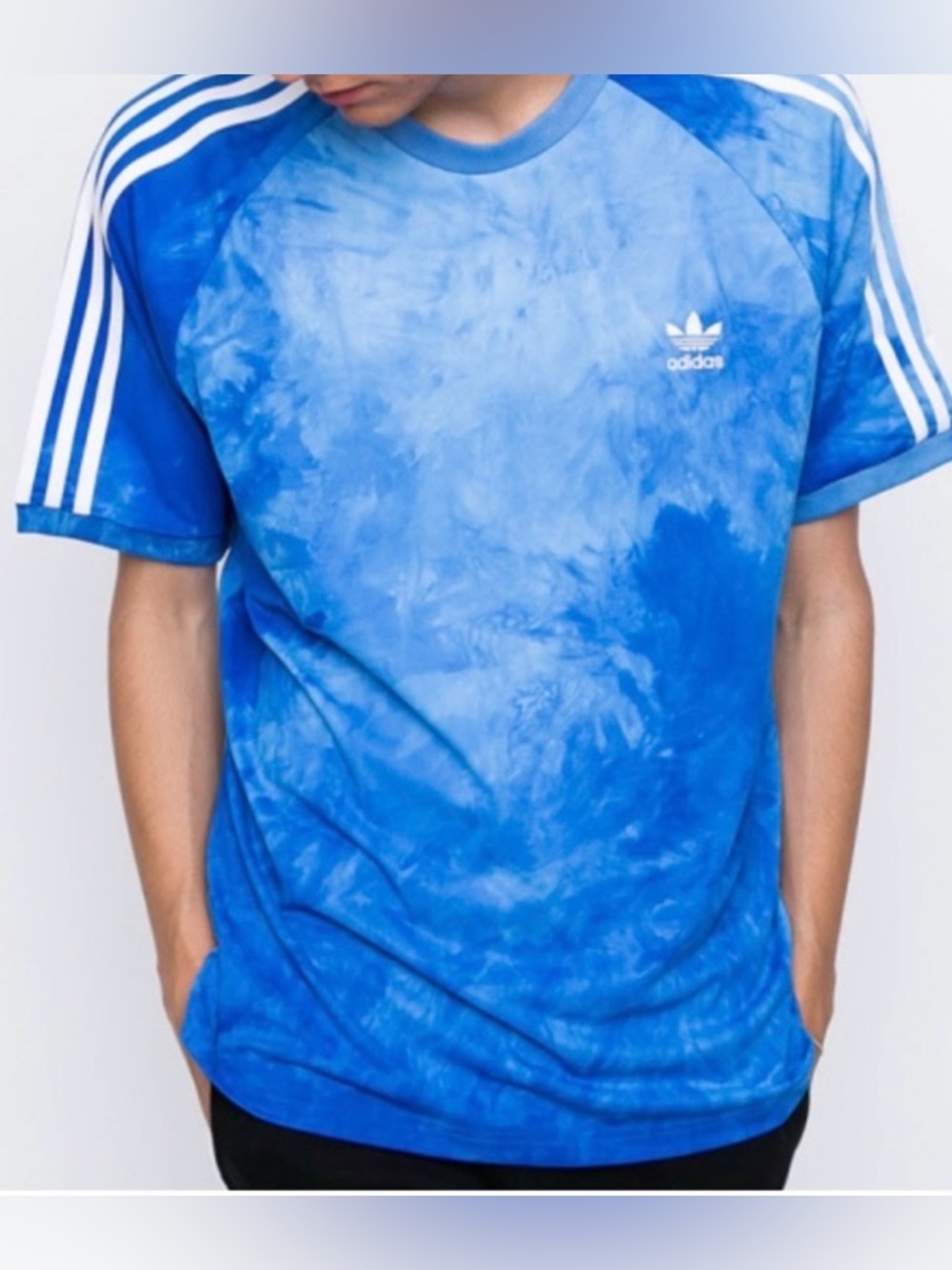 Adidas Originals Pharrell Williams Human Race jersey shirt 2018 HU in Blue